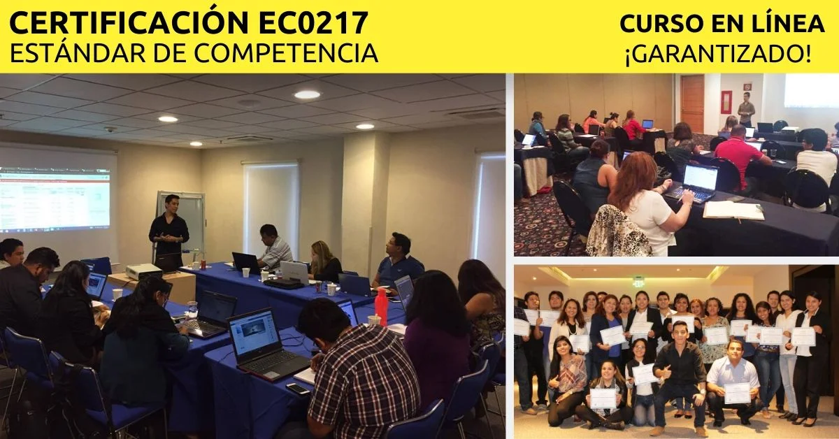 Certificación EC0217 y EC0301 en Celaya